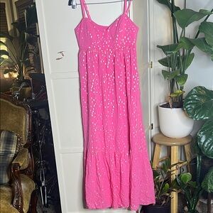 Lilly Pulitzer Pink Maxi Dress